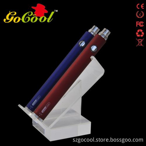 Longlife Electronic Cigarette Battery, EGO-LCD Passthrough Battery
